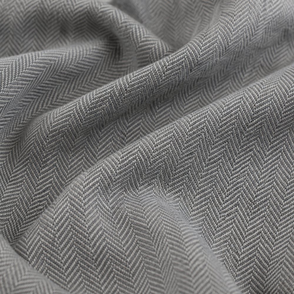 Close-up of a grey herringbone (illustration)