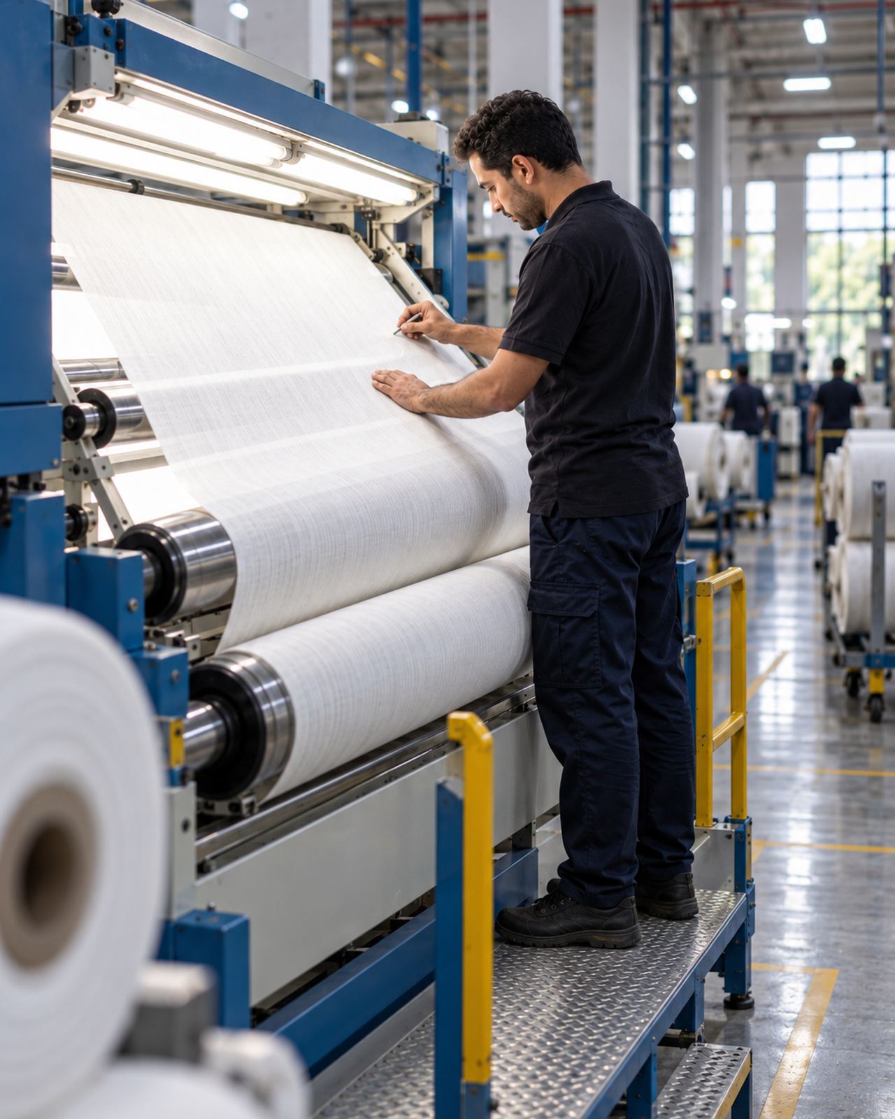 Grey-fabric inspection, Inspection, Wagdy Moamen